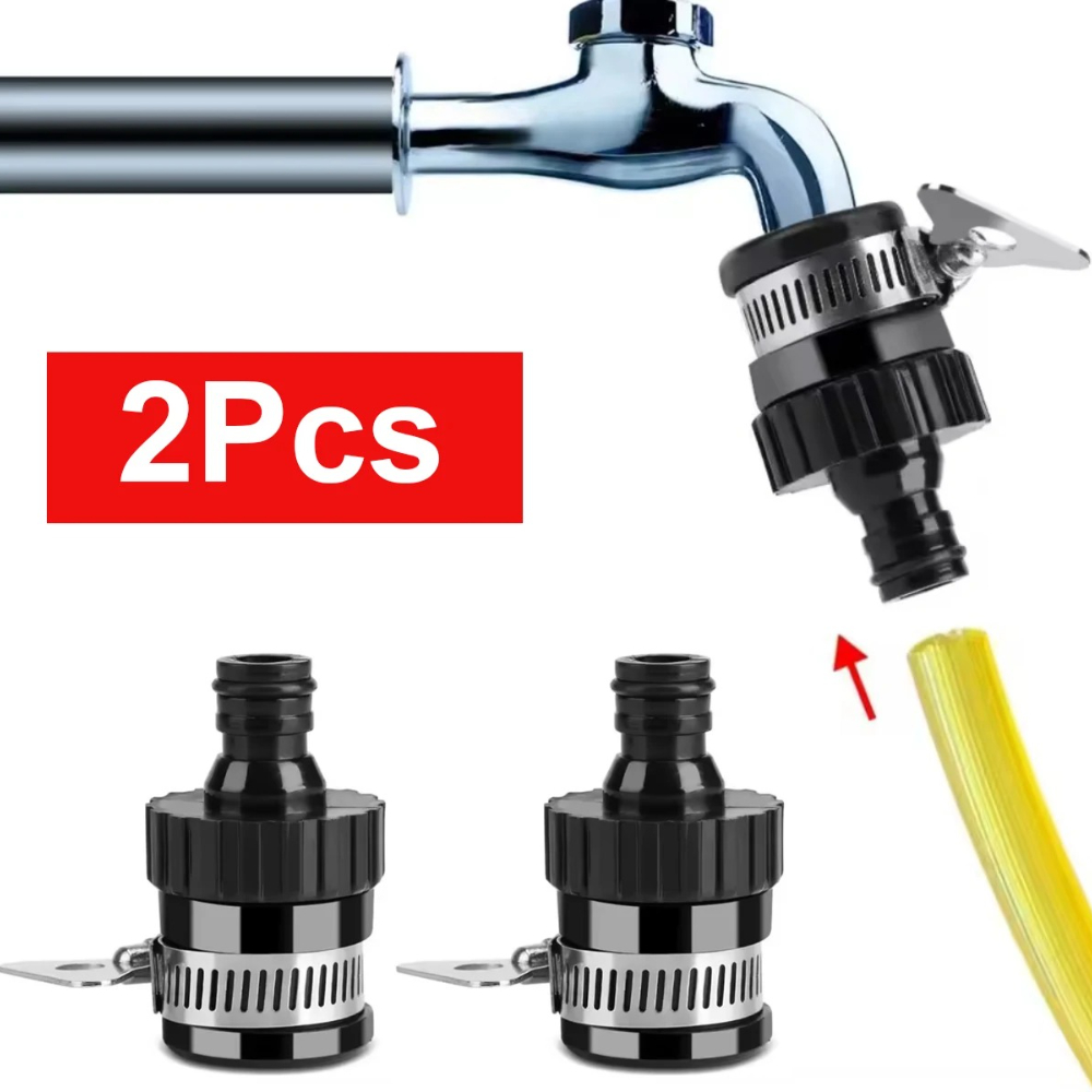 Smart Garden Hub - 2pcs Durable Universal Water Faucet Adapter