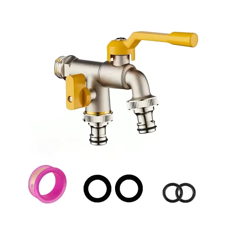 Smart Garden Hub - Double outlet garden hose faucet -1/2