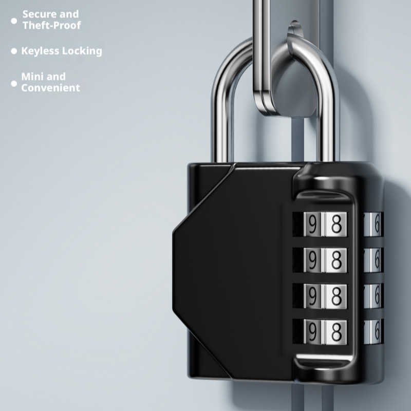 Smart Garden Gate Lock - Outdoor Security Combination Padlock, 1Pc Heavy‑Duty
