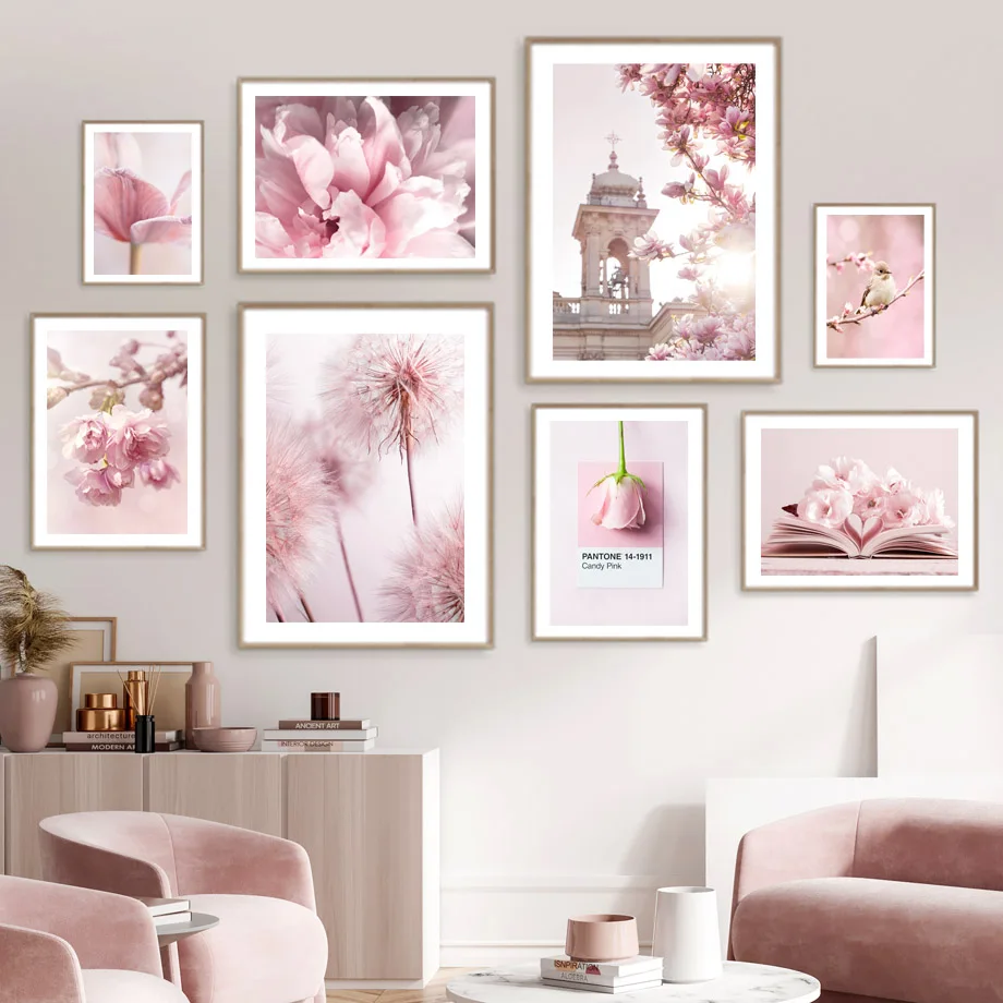 Smart Garden In Home - Spring Pink Rose Peony Sakura Dandelion