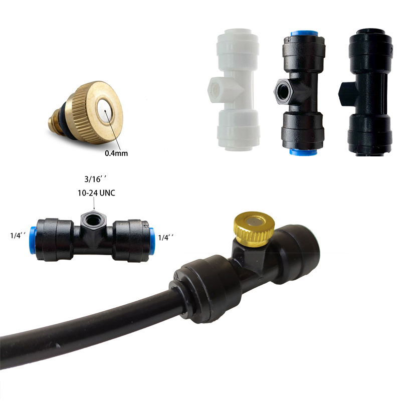 Smart Garden Hub - 10 Pcs Quick Connect Misting Tee