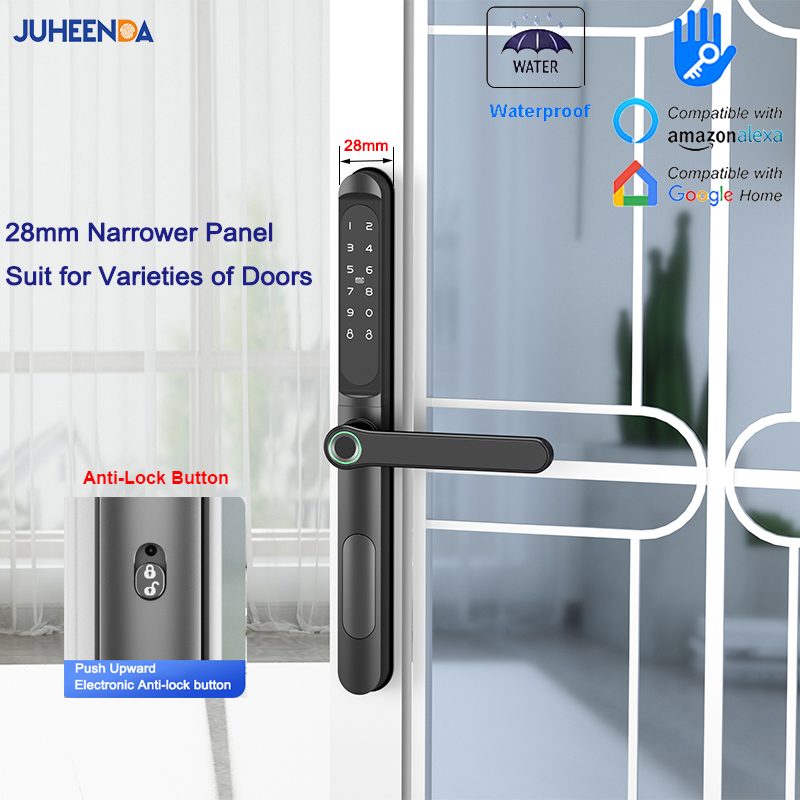 Smart Garden Gate Lock - TTLock App Smart Aluminum Door Lock
