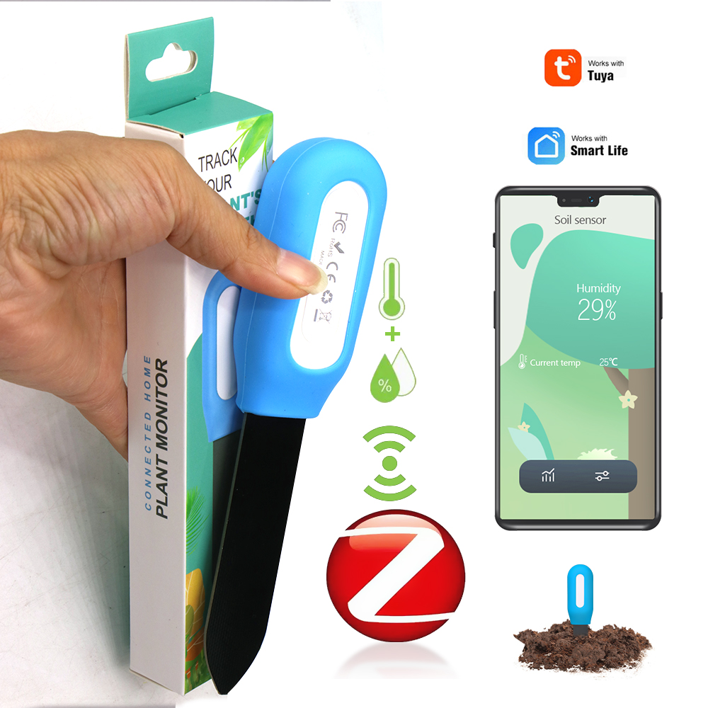 Smart Zigbee Soil Sensor for H - đánh giá và giá Smart Garden In Home