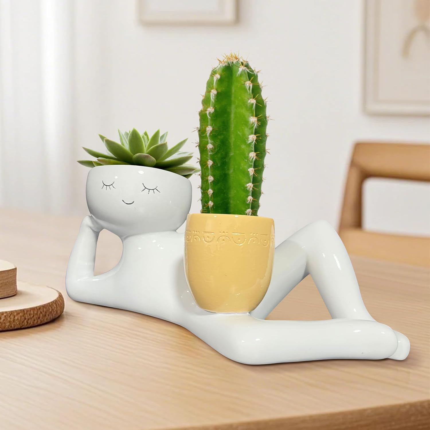 Lazy Little Guy Planter Unique - đánh giá và giá Smart Garden In Home