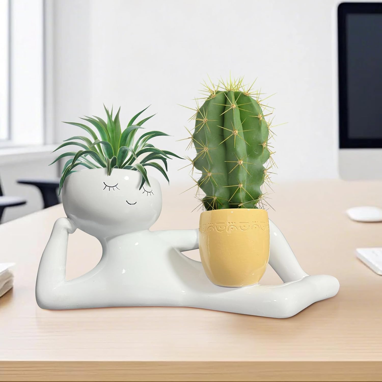 Lazy Little Guy Planter Unique - đánh giá và giá Smart Garden In Home