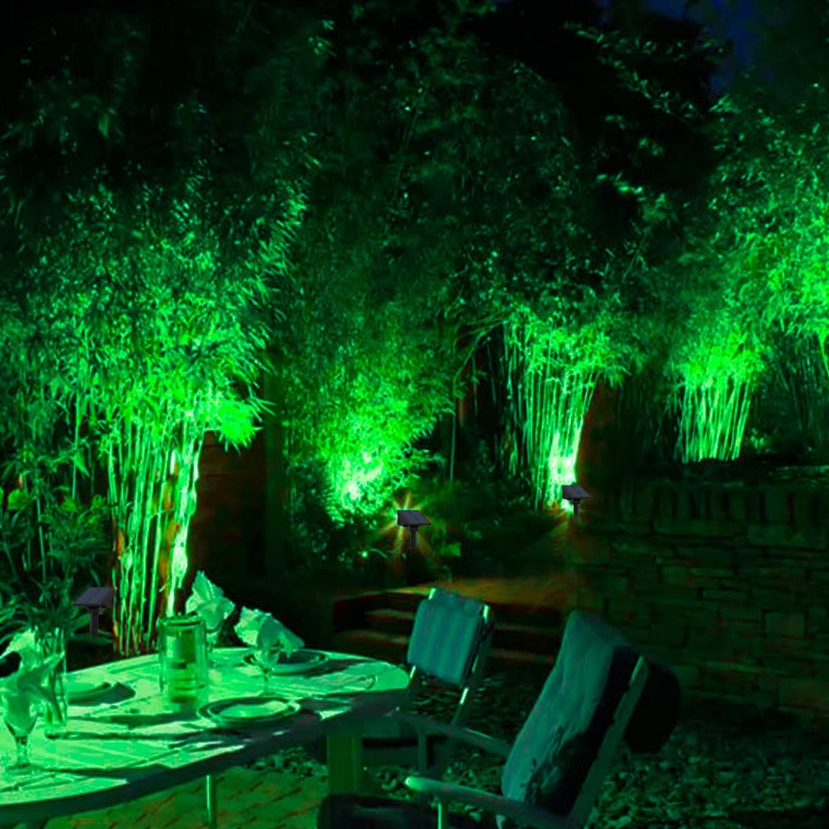 4pcs Solar Spotlight Outdoor G - đánh giá và giá Smart Garden Solar Lights