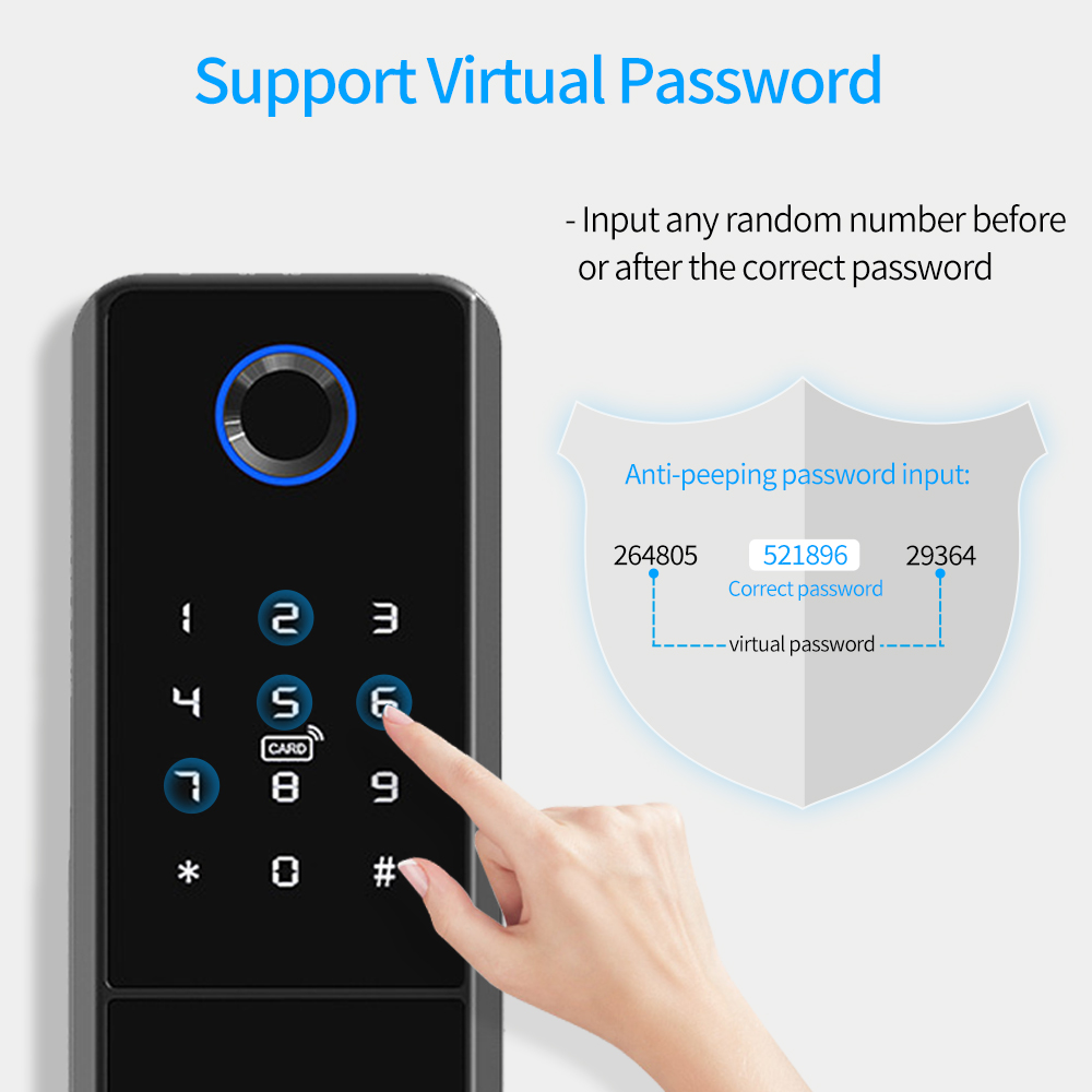 IP65 Waterproof TTLock Fingerp - đánh giá và giá Smart Garden Gate Lock