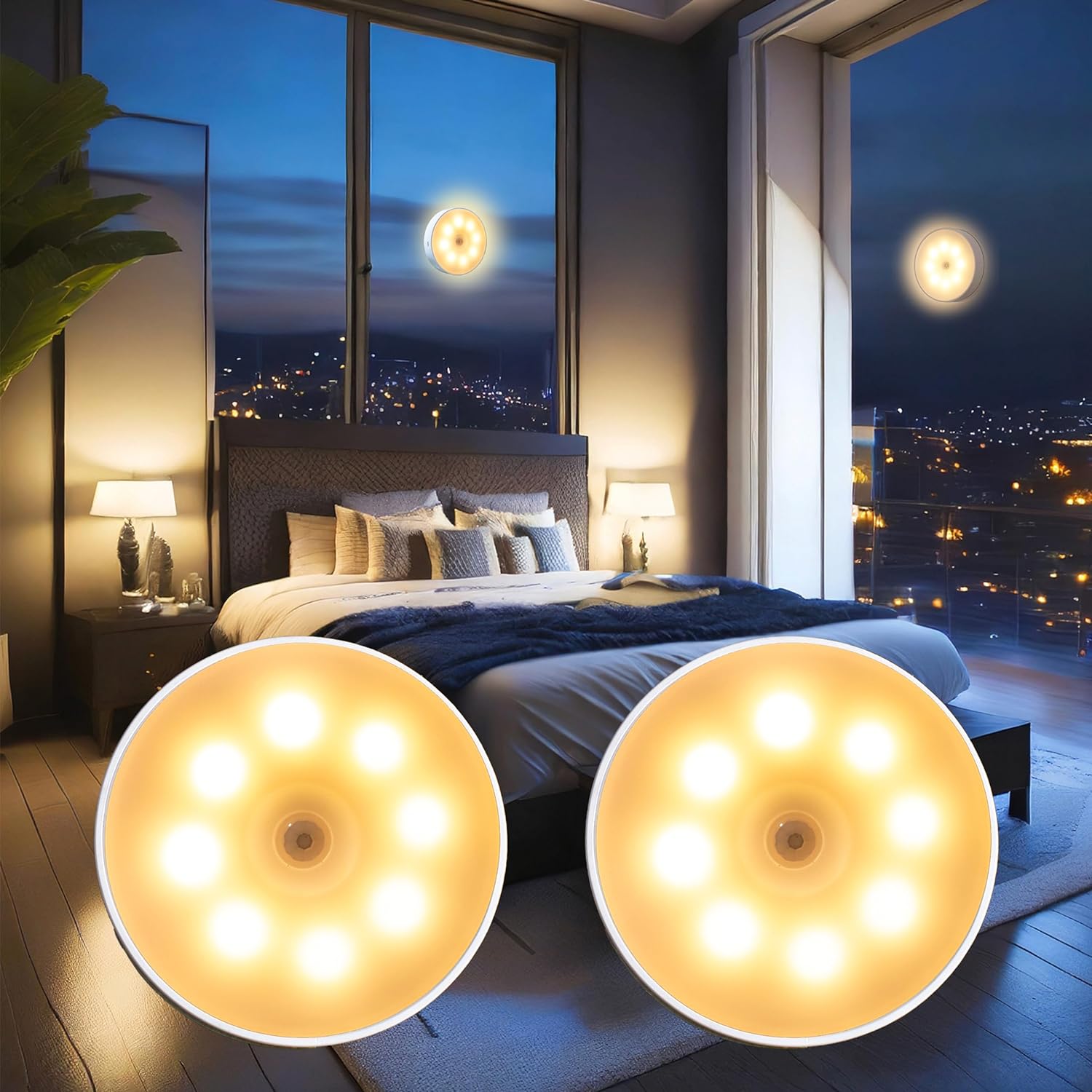 Motion Sensor Night Lamp Recha - đánh giá và giá Smart Garden Solar Lights