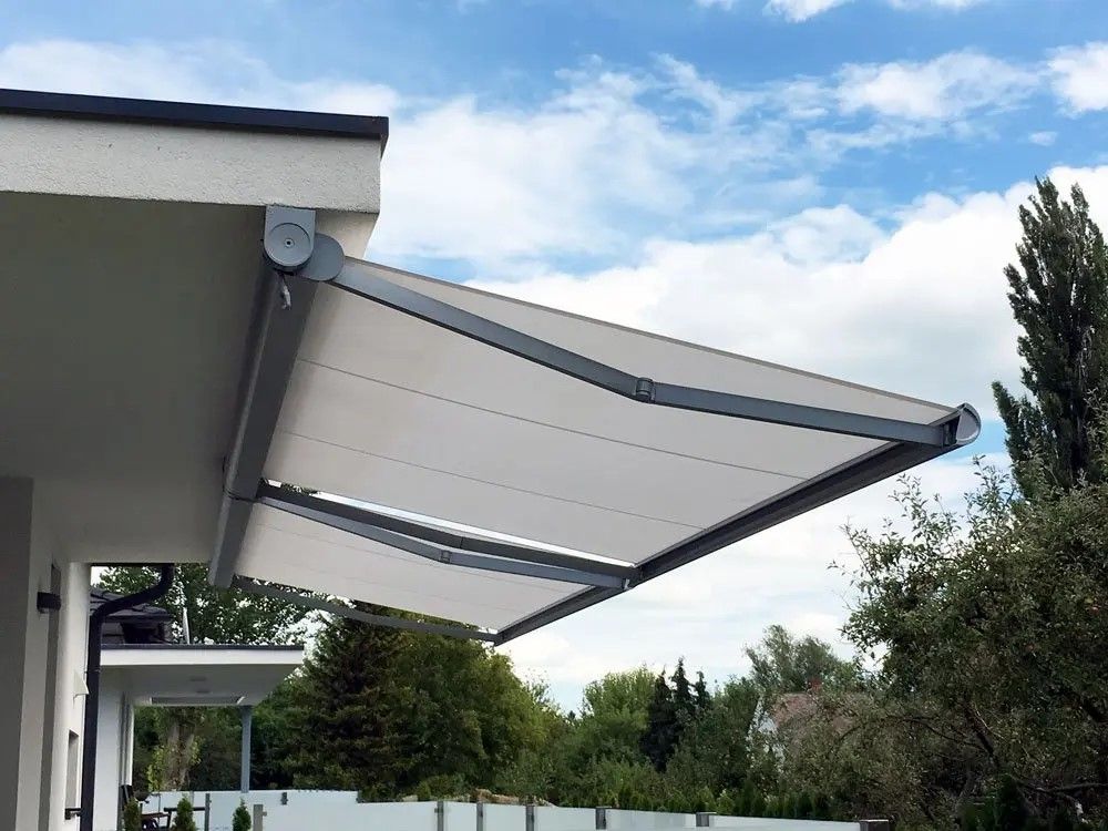 Outdoor Awning Customized Fold - đánh giá và giá Smart Garden Umbrella