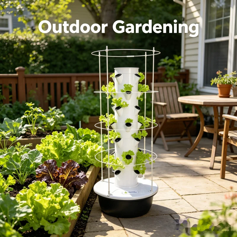 Smart Vertical Hydroponic Towe - đánh giá và giá Smart Garden Indoor