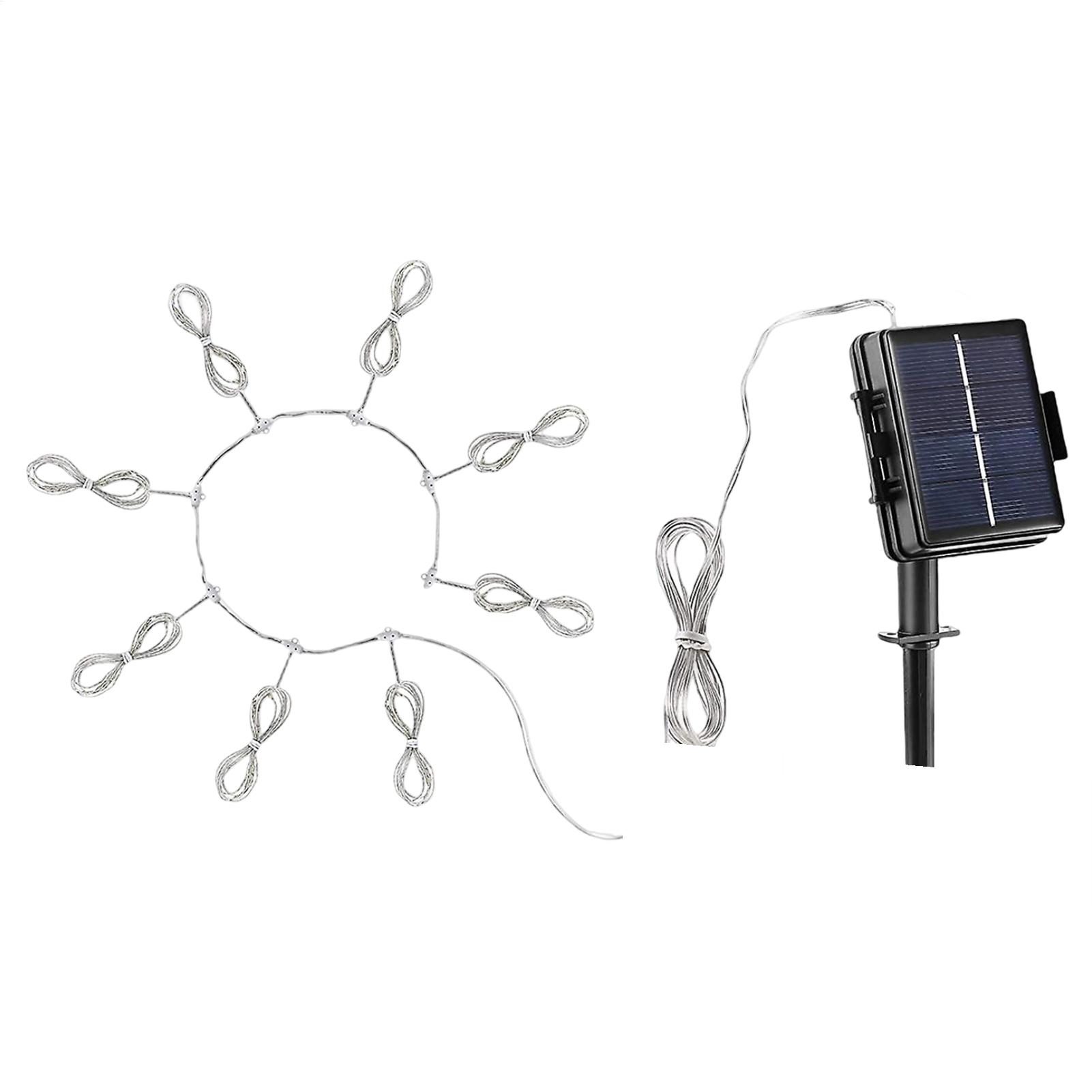 104 LED Umbrella Lights Outdoo - đánh giá và giá Smart Garden Umbrella