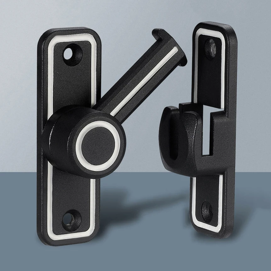Black Luminous Barn Door Latch - đánh giá và giá Smart Garden Gate Lock
