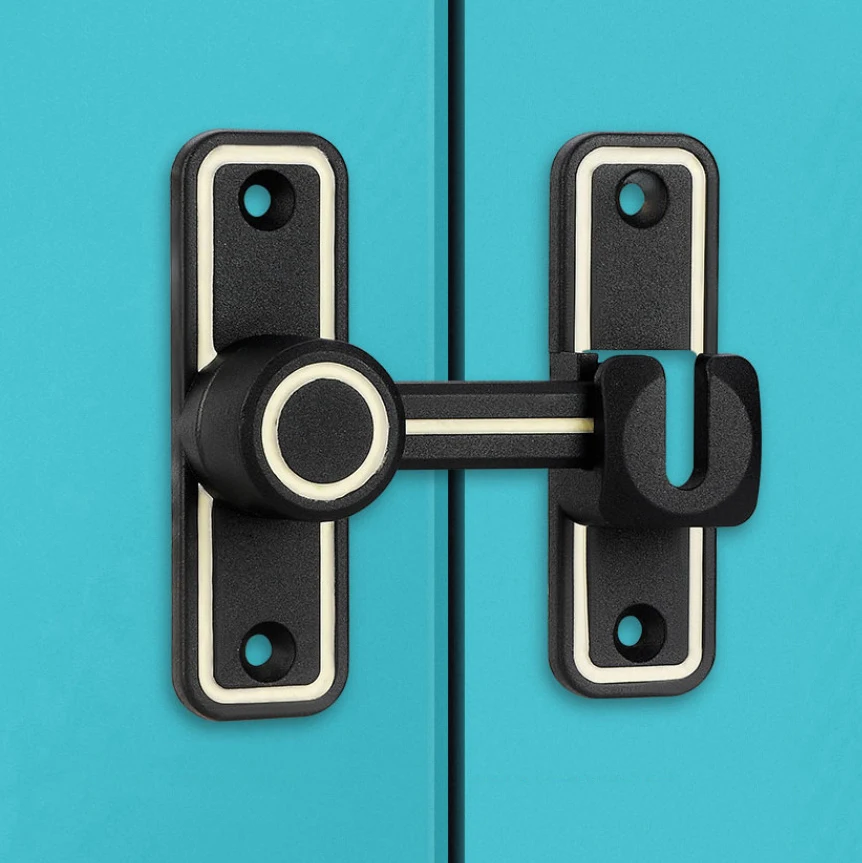 Black Luminous Barn Door Latch - đánh giá và giá Smart Garden Gate Lock