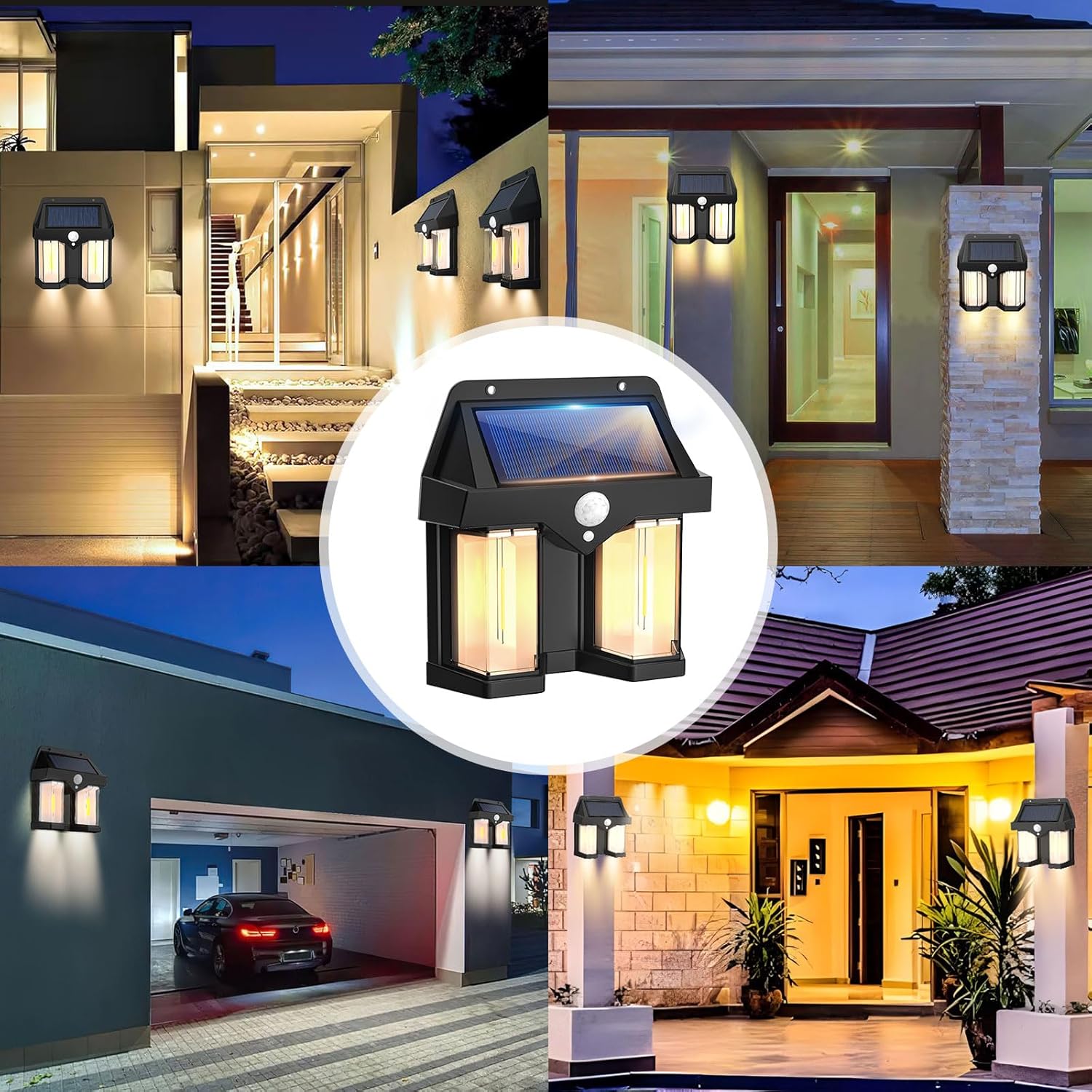 Solar Powered Wall Light Vinta - đánh giá và giá Smart Garden Solar Lights