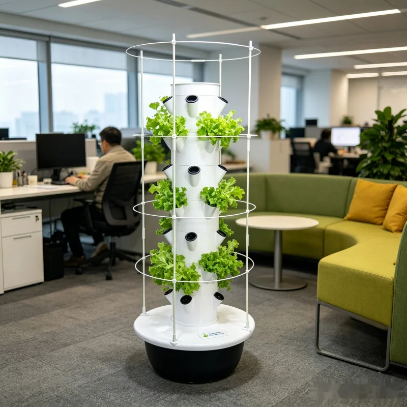 Spacetree 5 Layer Vertical Hyd - đánh giá và giá Smart Garden Indoor