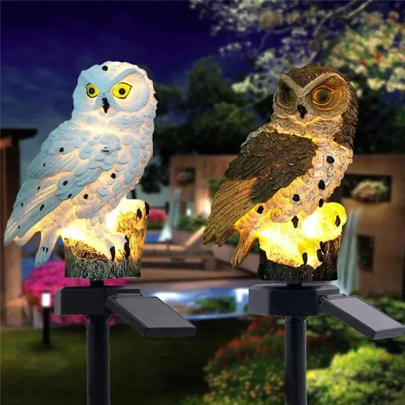 Solar Owl Statue Garden Light  - đánh giá và giá Smart Garden In Home