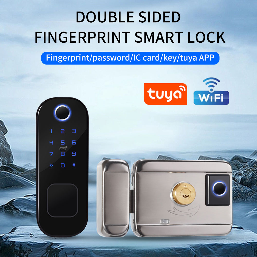 Tuya Fingerprint Door Lock Wat - đánh giá và giá Smart Garden Gate Lock
