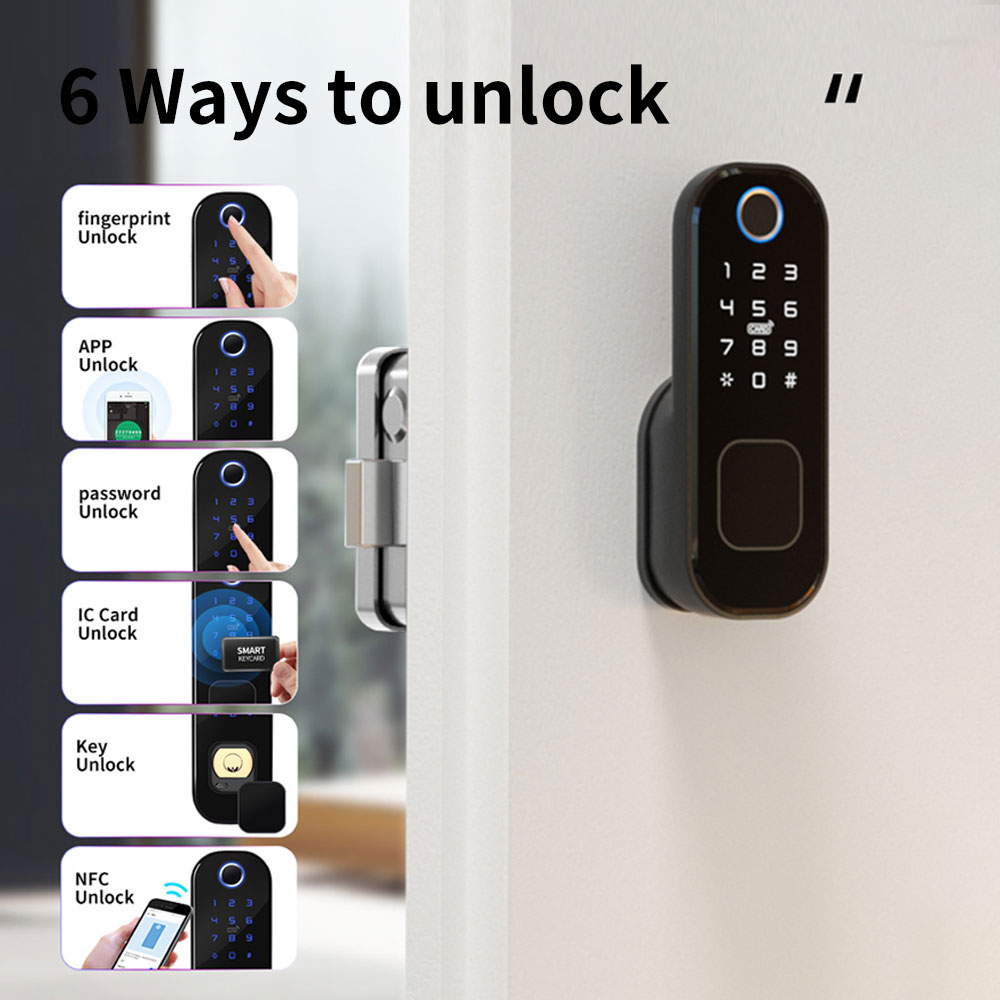 Tuya Fingerprint Door Lock Wat - đánh giá và giá Smart Garden Gate Lock