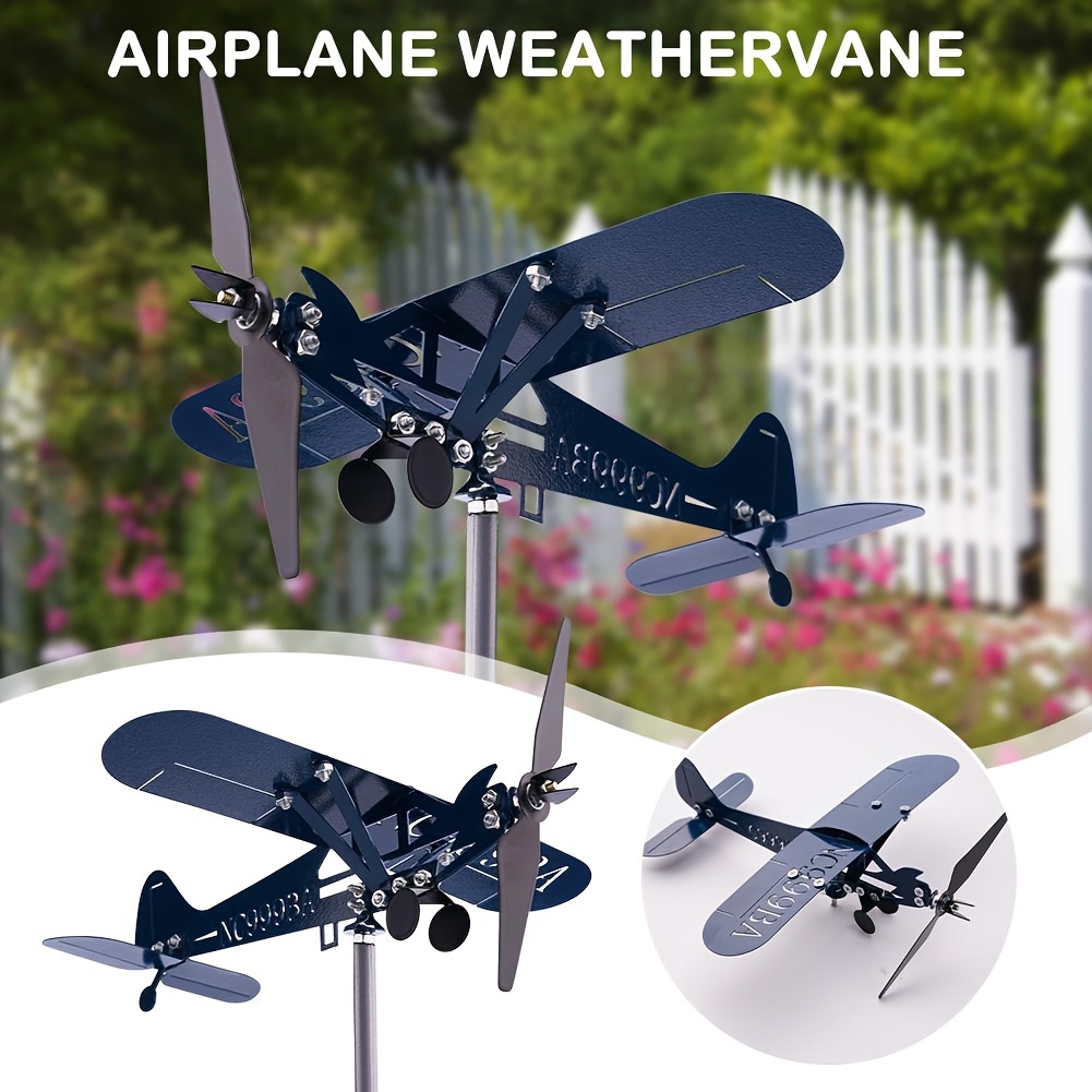 Metal Airplane Weathervane 3D  - đánh giá và giá Smart Garden In Home