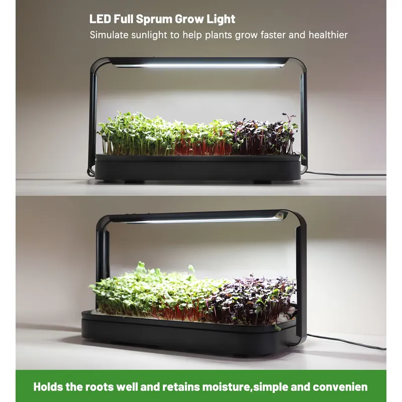 Hydroponic Tray Indoor Microgr - đánh giá và giá Smart Garden Indoor