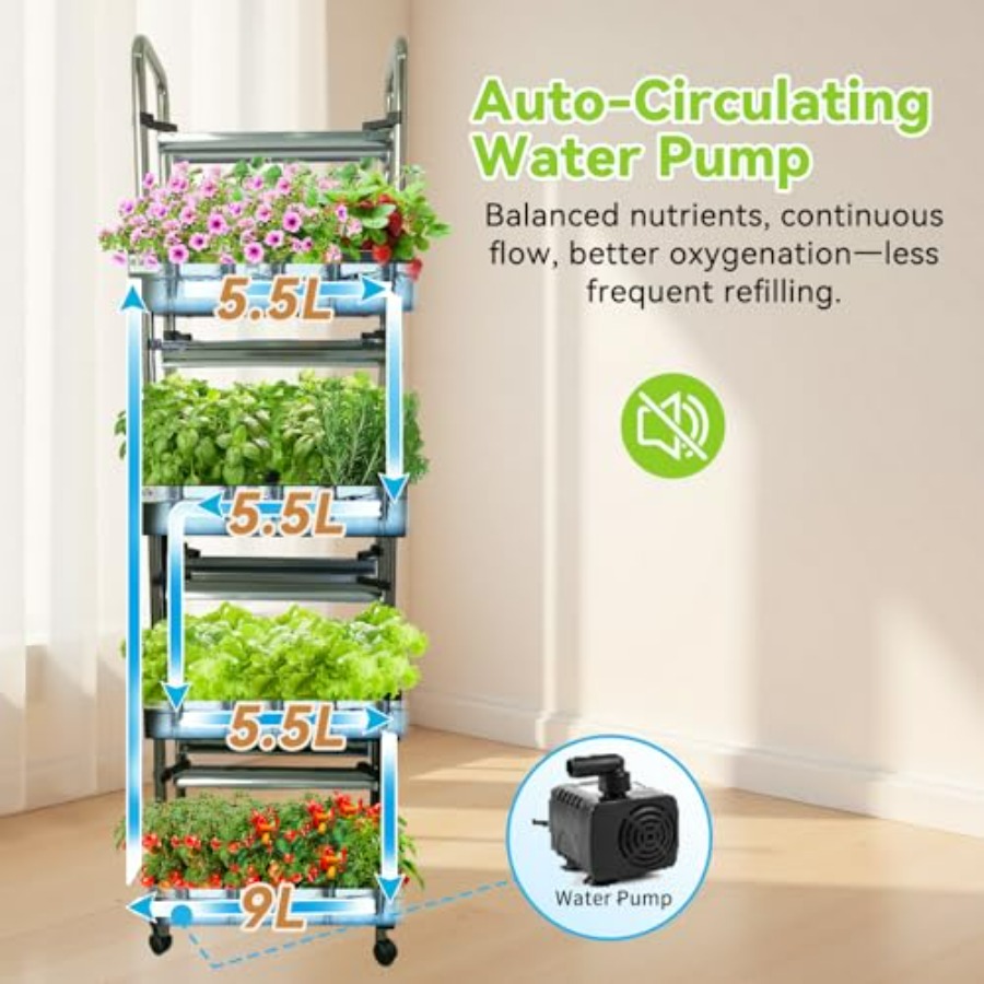Indoor hydroponics growing sys - đánh giá và giá Smart Garden Indoor