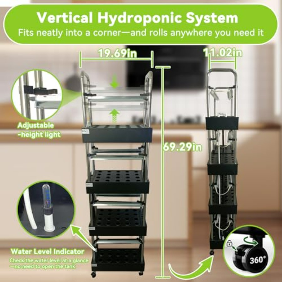 Indoor hydroponics growing sys - đánh giá và giá Smart Garden Indoor