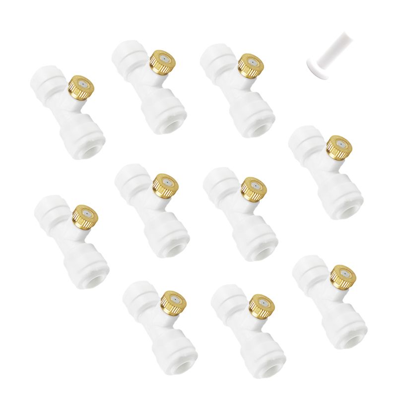 10 Pcs Quick Connect Misting T - đánh giá và giá Smart Garden Hub