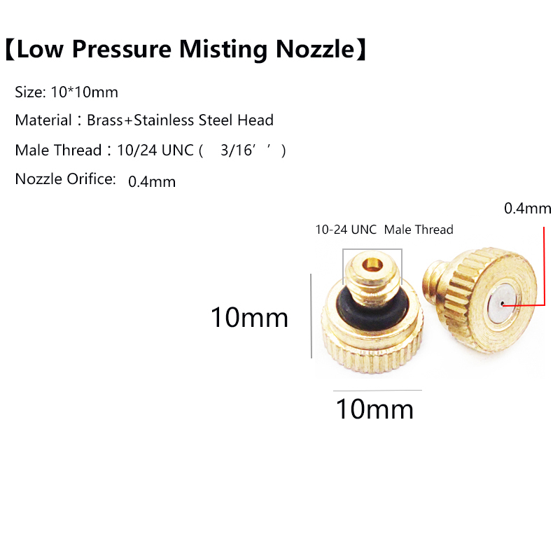 10 Pcs Quick Connect Misting T - đánh giá và giá Smart Garden Hub