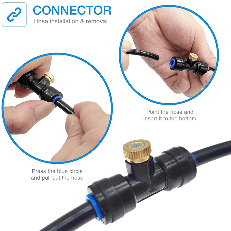 10 Pcs Quick Connect Misting T - đánh giá và giá Smart Garden Hub