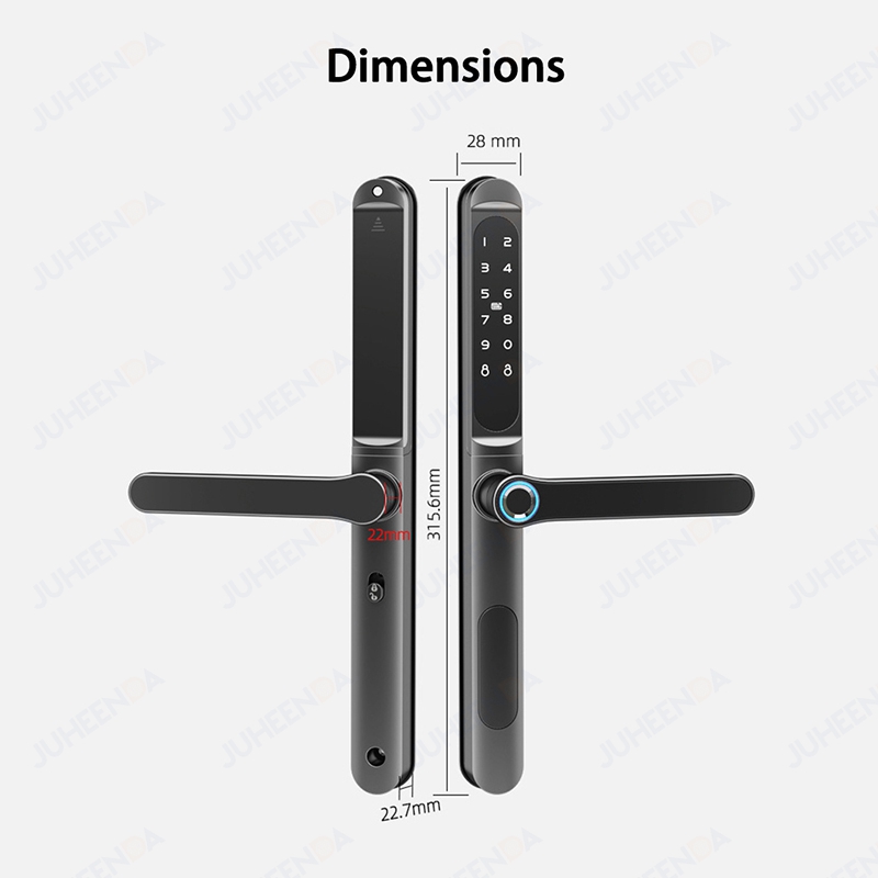 TTLock App Smart Aluminum Door - đánh giá và giá Smart Garden Gate Lock